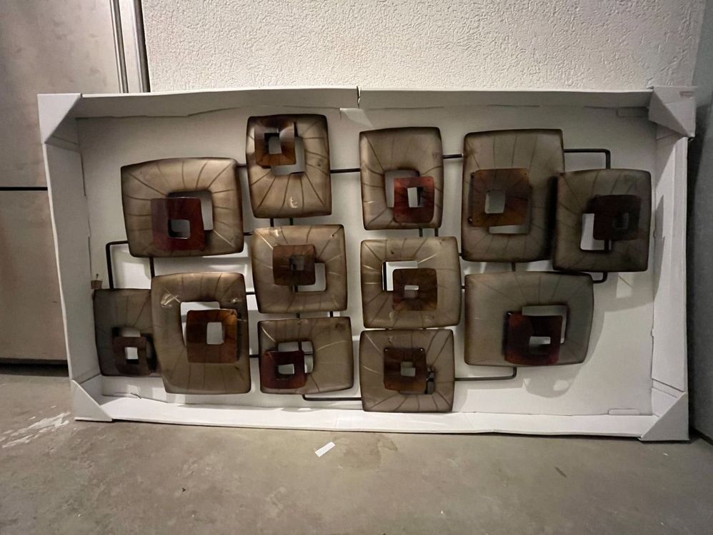 Alle Dekorationen: Grosse Metallbild Deco. Fabrikneu – Neu und originalverpackt aus Rekingen AG von nederland1
