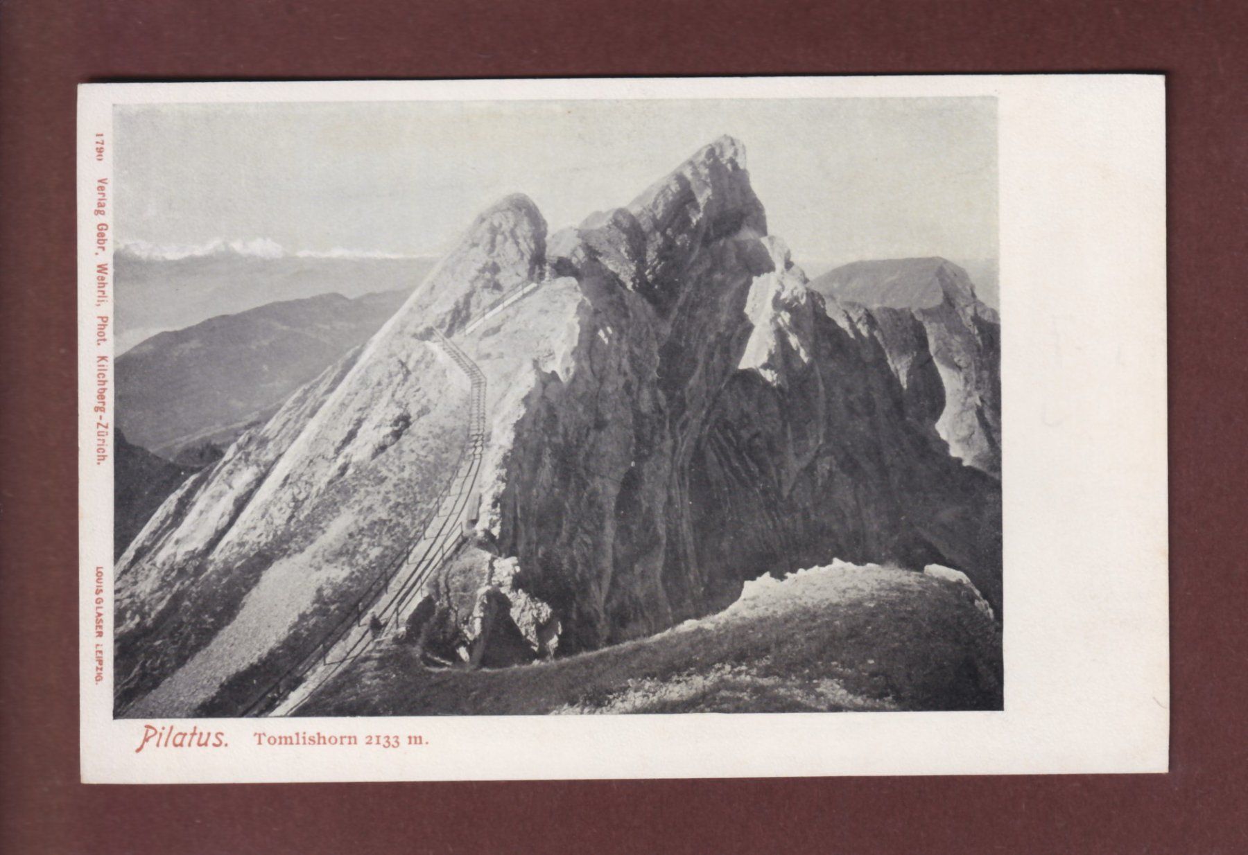 Cartes postales: PILATUS - Tomlishorn – D'occasion à Pully par nicecards-shop