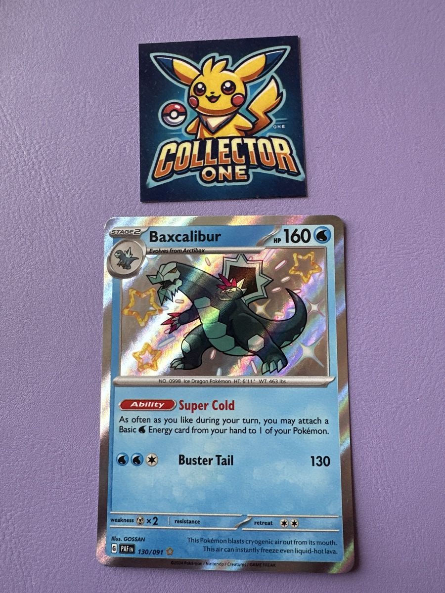 Pokémon Carte collezionabili: Pokemon Baxcalibur Babyshiny Rare – Nuovo (secondo la descrizione) da Lommiswil venduto da CollectorOne