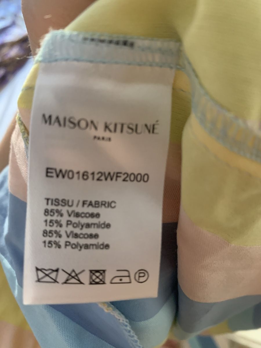 Robes: Robe à rayures multicolores maison kitsune  – Neuf avec emballage d'origine à Genève par rez_c6c6 9