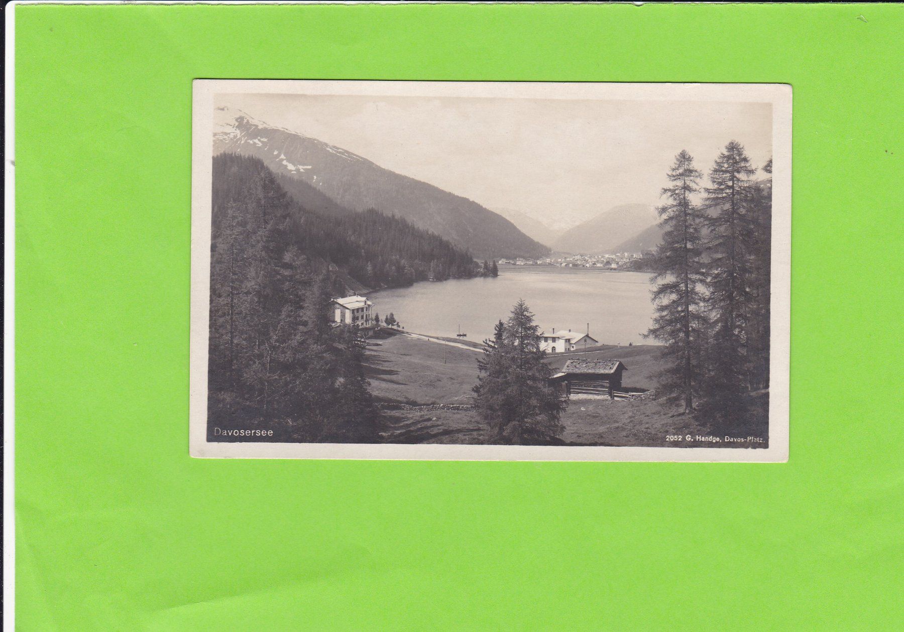 Cartes postales: Davosersee – D'occasion à St. Peterzell par neckertal