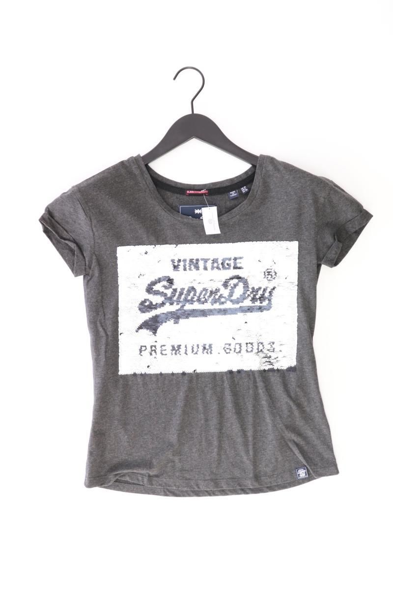 T-shirt: Superdry T-Shirt Gr. 38 Kurzarm grau – Usato da Neustadt an der Waldnaab venduto da SecondLifeFashion