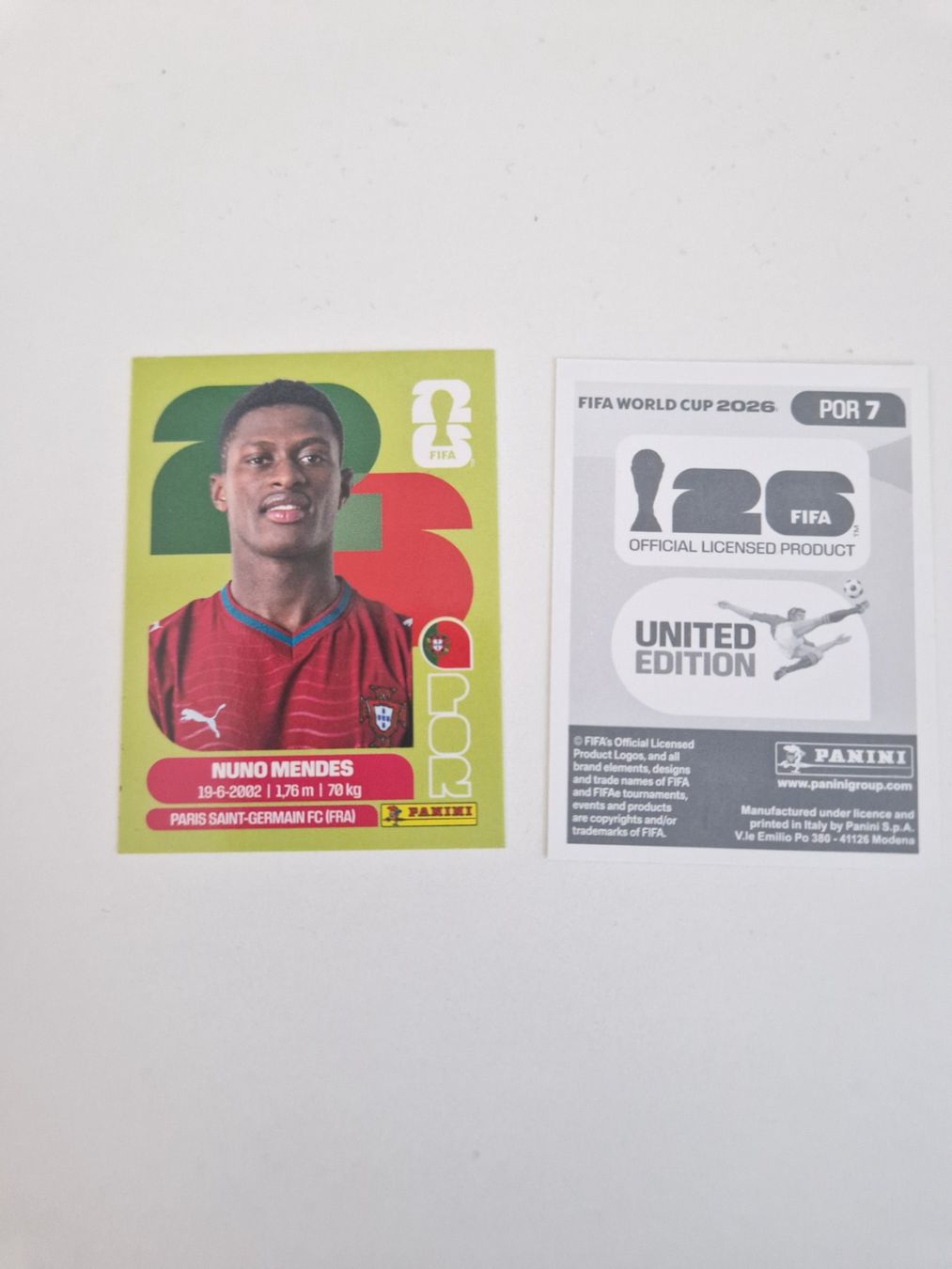Panini Cartes à collectionner: Panini Sticker POR7 – Neuf (Voir description) à Stüsslingen par white_angel86