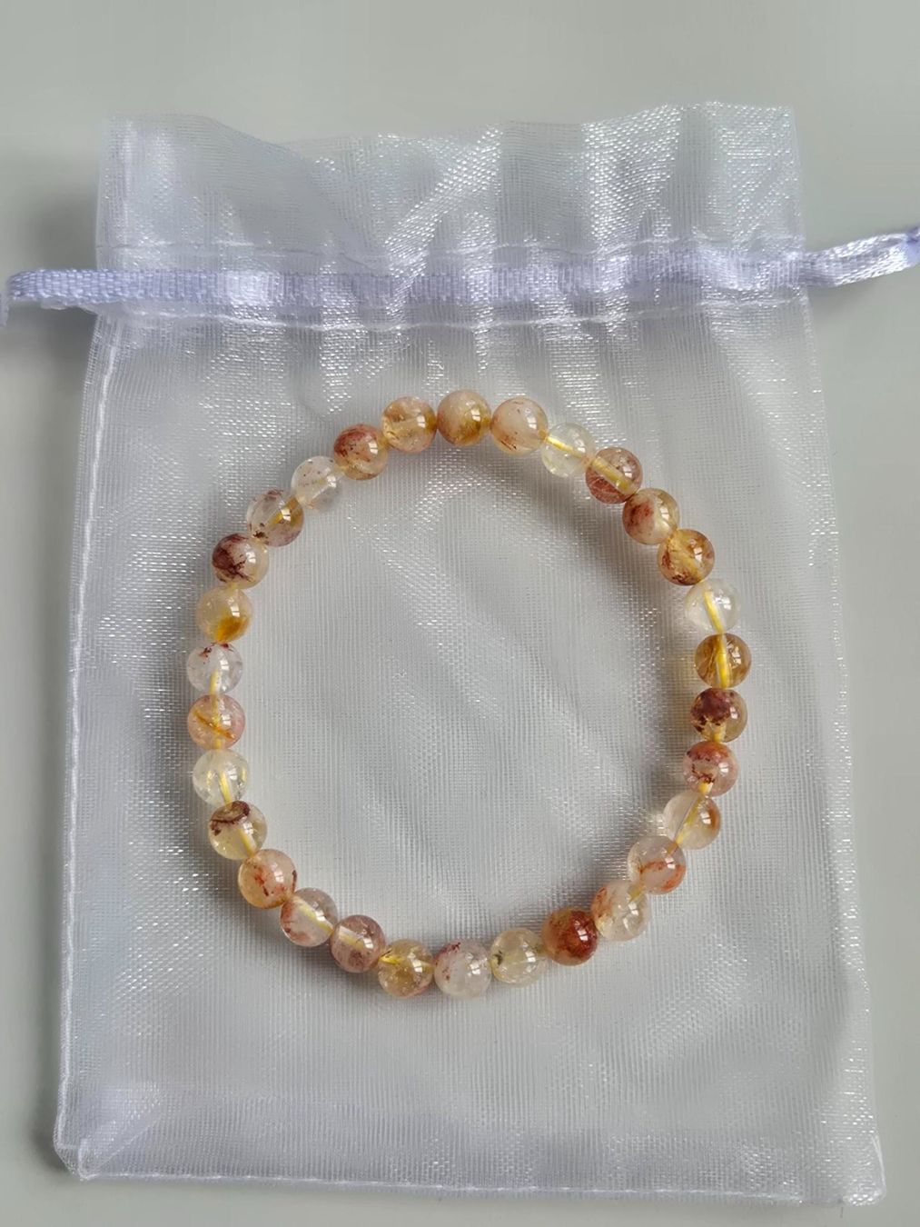 Bracciali & Braccialetti: Citrin Armband 6mm – Nuovo e nell'imballaggio originale da Rüti ZH venduto da pep_l9zp