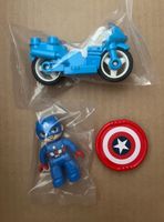 Lego Duplo Captain America mit Motorrad NEU Marvel