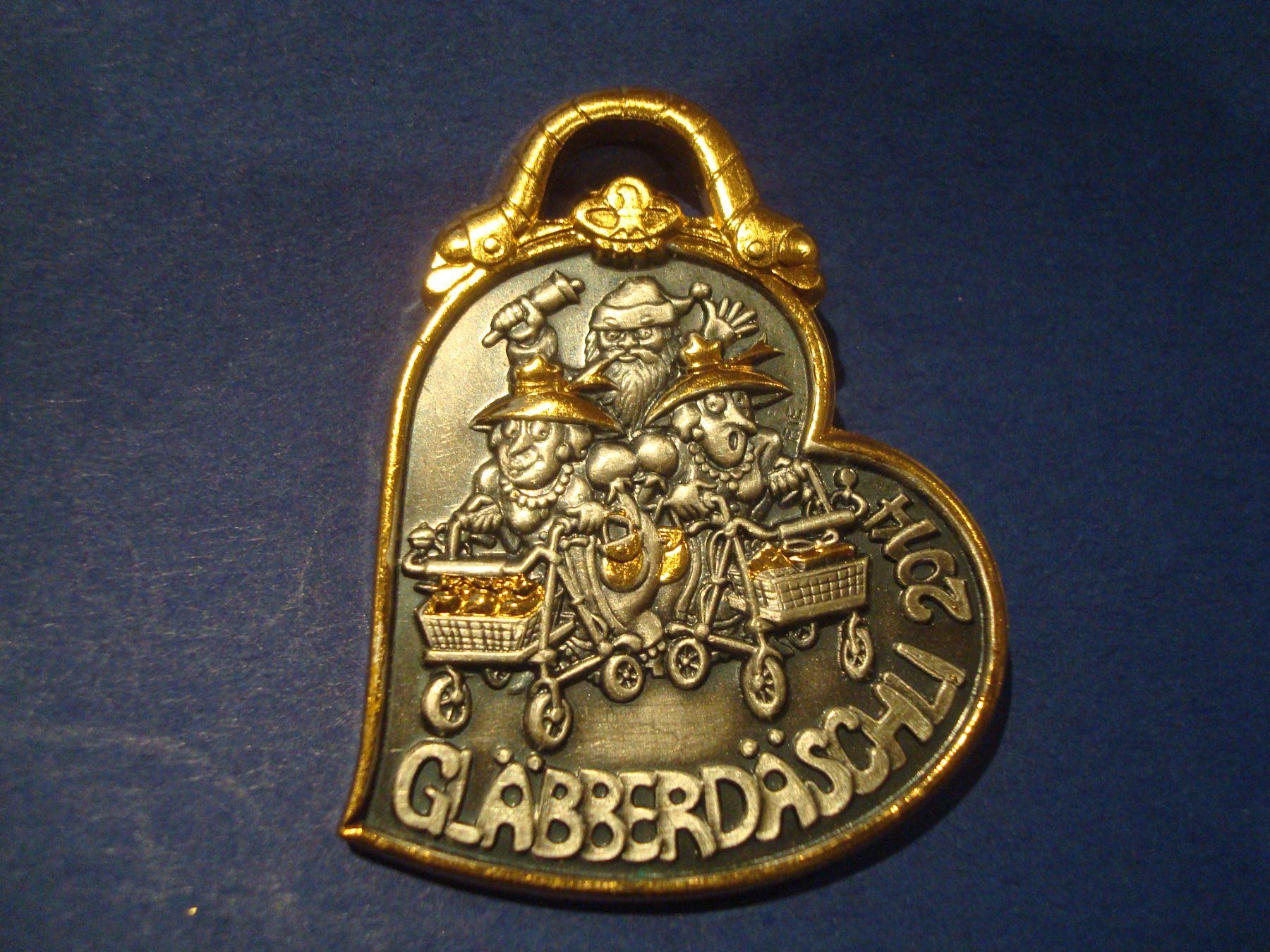 Placchette & Badge: Plakette Gläbberdäschli 2014 – Usato da Riehen venduto da Baerewaegli