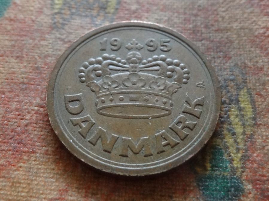 Tutti le monete: DANEMARK  50  Ore  1995  (Z) – Usato da Romanel-sur-Lausanne venduto da Swift13 1