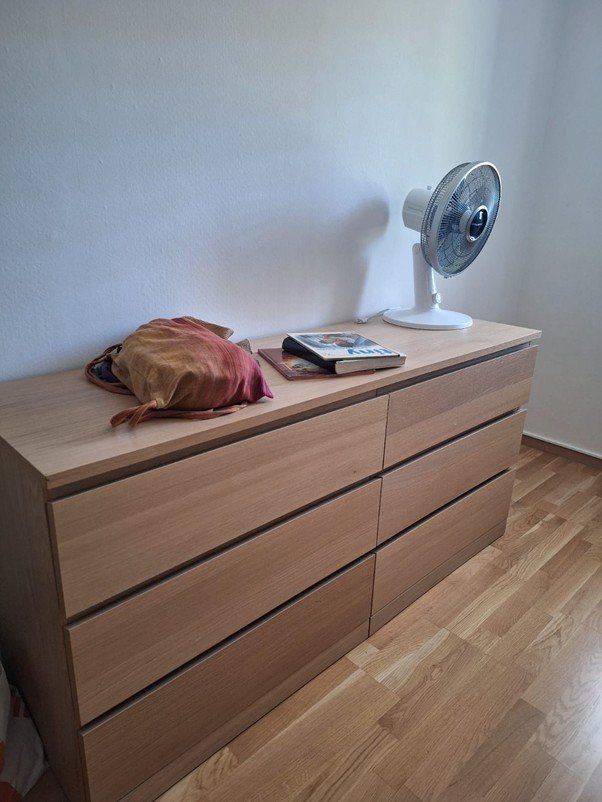Cassettiere: Holzkommode / Sideboard, 6 Schubladen – Usato da Zürich venduto da alvfer