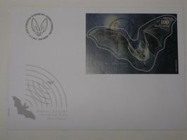 Sonderblock FDC 22.11.2012 "Fledermaus"