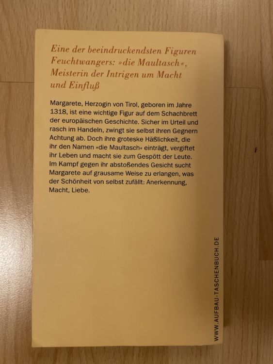 Lion Feuchtwanger Jud Süss/ Die hässliche Herzogin Kaufen auf Ricardo