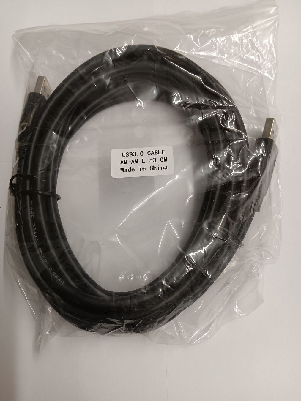 Cavi: 3m USB 3.0 Kabel A Stecker auf A Stecker Neu OVP – Nuovo e nell'imballaggio originale da Ermatingen venduto da rik4rdo 1