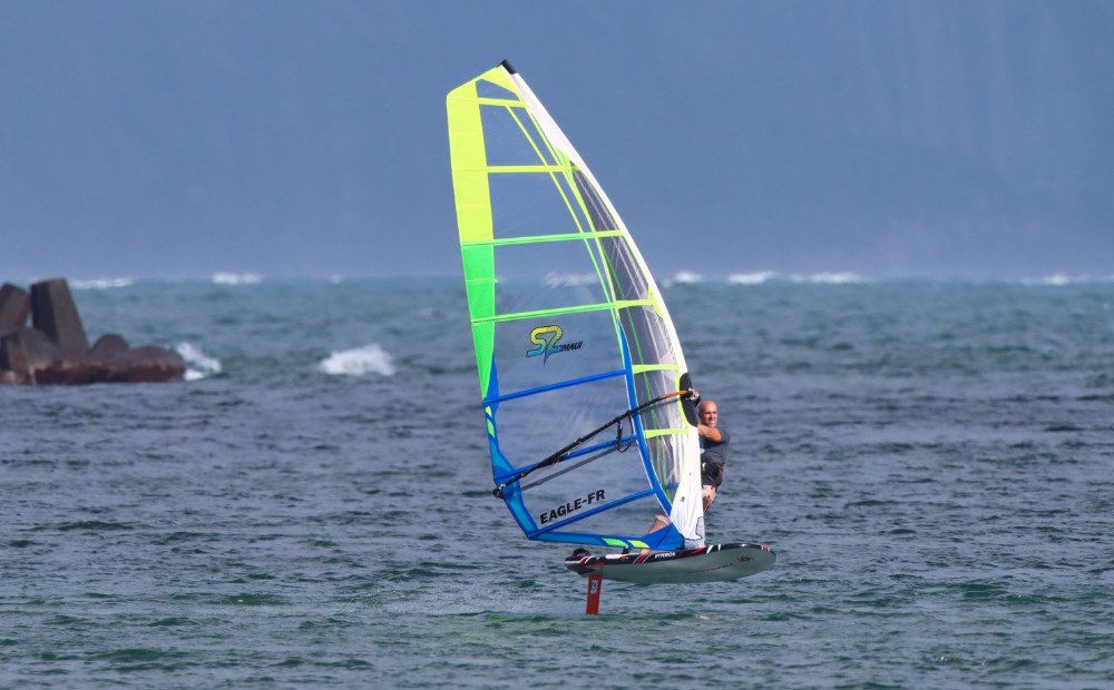 Surf: S2Maui Eagle Foil Slalom Segel 7.8qm – Usato da Münchenbuchsee venduto da Hanspeter100