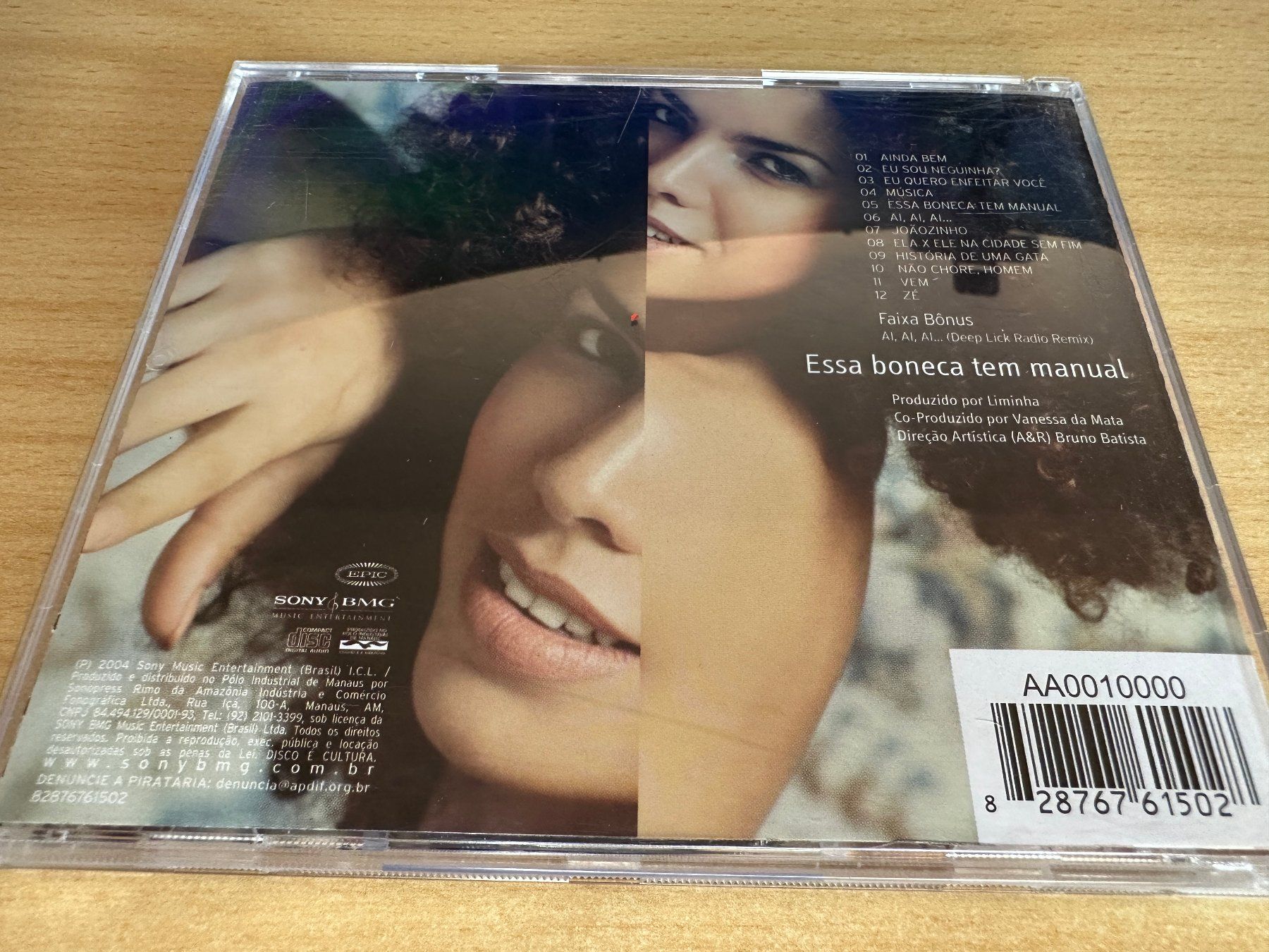 CD: Vanessa Da Mata – Essa Boneca Tem Manual – Usato da Rikon im Tösstal venduto da Alpenmutz 1