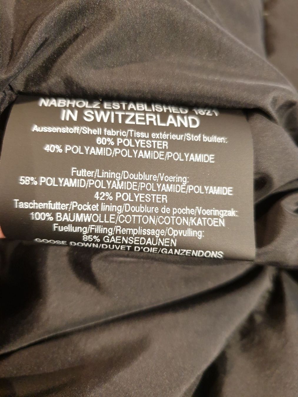 Jacken: NABHOLZ CLELIA KHAKI GR. XL – Neu und originalverpackt aus Zürich von LIQUIDATOR.CP 8