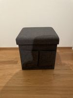 Hocker mit Stauraum / H 38cm x B 38cm x T 38cm