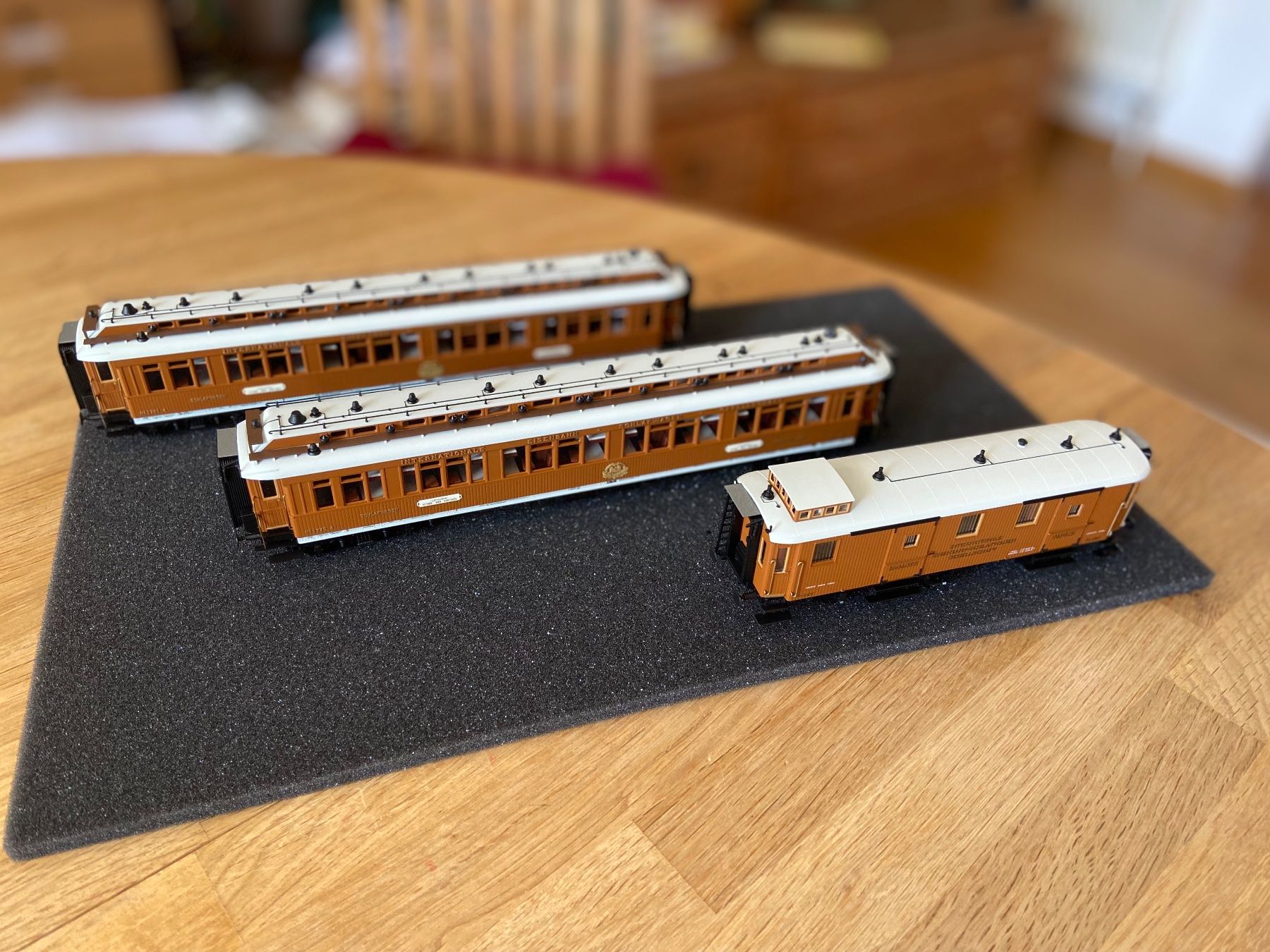 Hobbytrain Modellini di ferrovie: CIWL Hobbytrain H44010 3er Set – Usato da Basel venduto da Relaphe 4