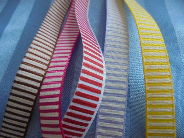 Dekobänder: Grosgrainband 5 Farben, 5 x 90 cm – Neu (gemäss Beschreibung) aus Hinwil von Glasperlen 3