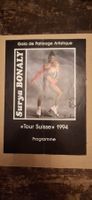 Affiche de patinage artistique, Surya Bonaly 1994 signé