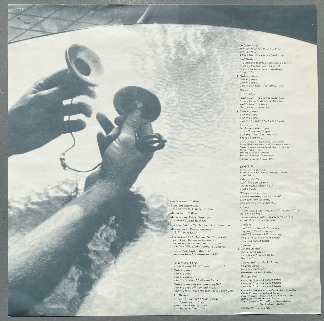Schallplatten: THE ROWANS - SIBLING RIVALRY – Gebraucht aus Poliez-Pittet von Newtown-Records 2