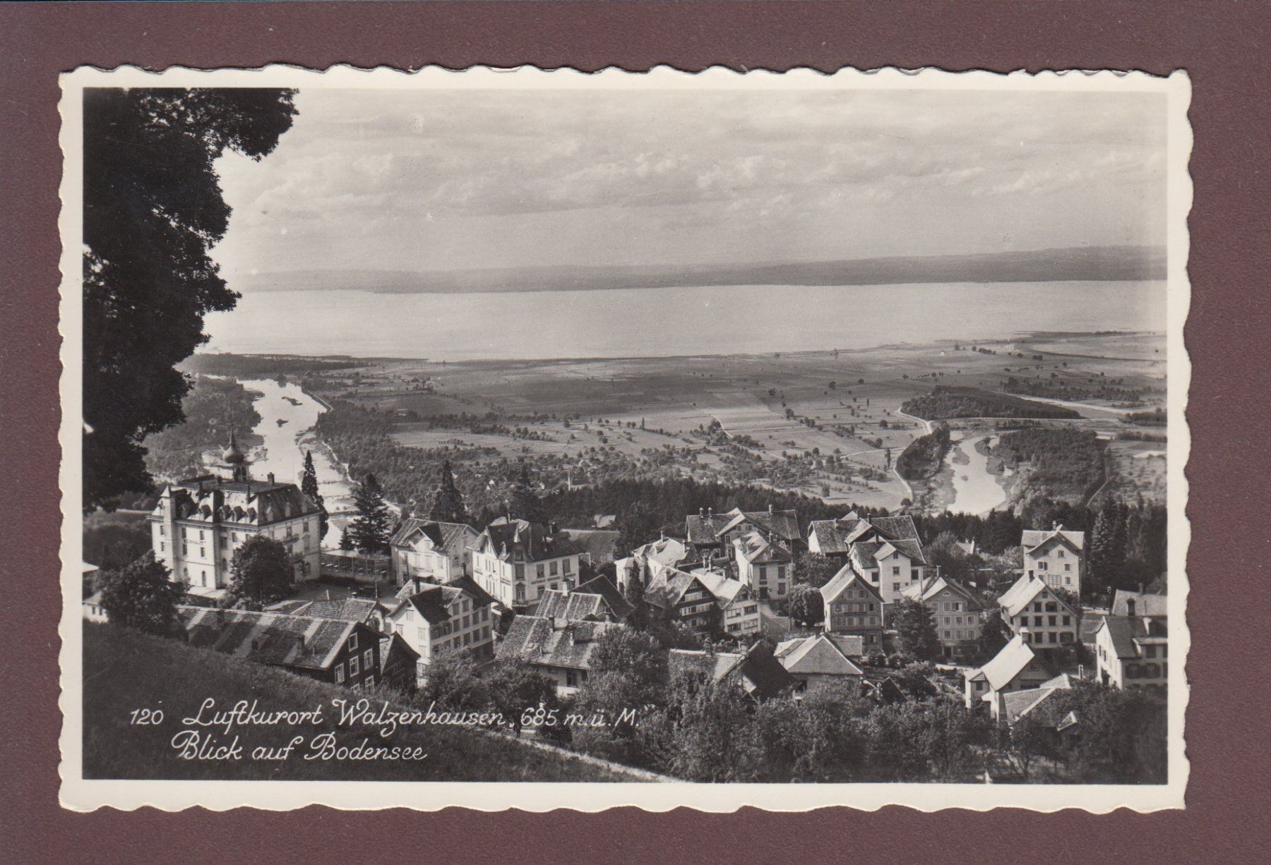 Cartoline postali: WALZENHAUSEN - Bodensee – Usato da Pully venduto da nicecards