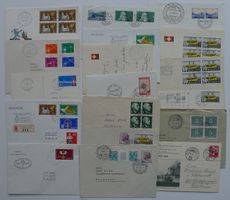 Gemischtes Briefe-Lot, PJ, PP, FDC, Automobilpost, PAX...