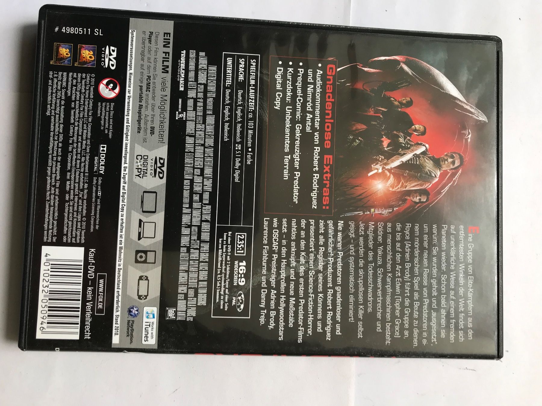 Alle DVDs: dvd, „predators“ – Gebraucht aus liestal von makai05 1