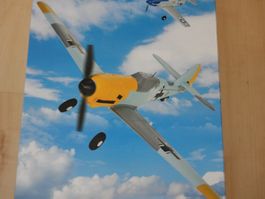 RC Flugzeug BF109 RTF, 450mm Spannweite, neu!