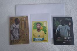 Panini Fifa World Cup 2026 - Vinicius Junior + 2 Topps cards