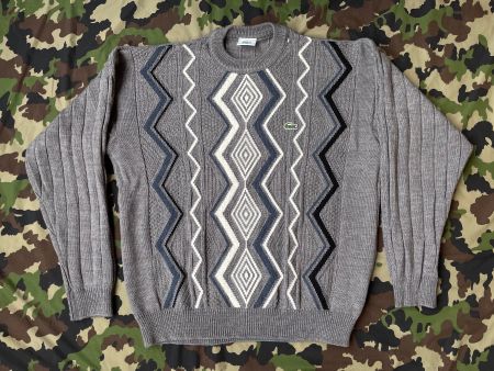 Vintage Y2K Lacoste Wool Sweater Sz L
