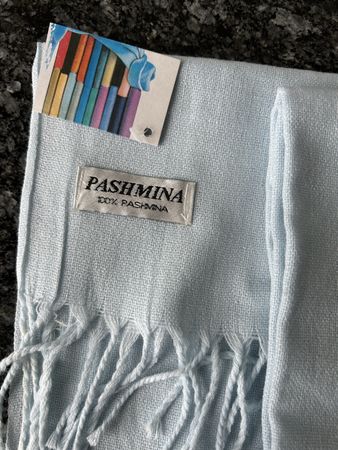 Light Blue Schal (New)