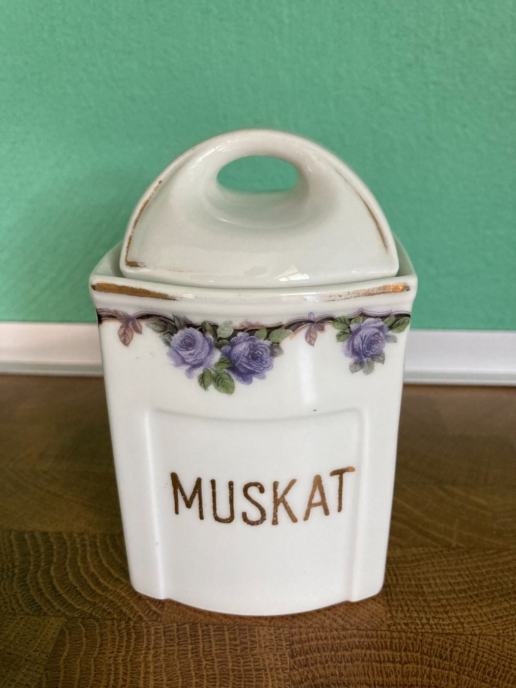Zuccheriere: ANTIKE  DOSE  PORZELLAN  MUSKAT – Usato da Subingen venduto da ArtBead 4