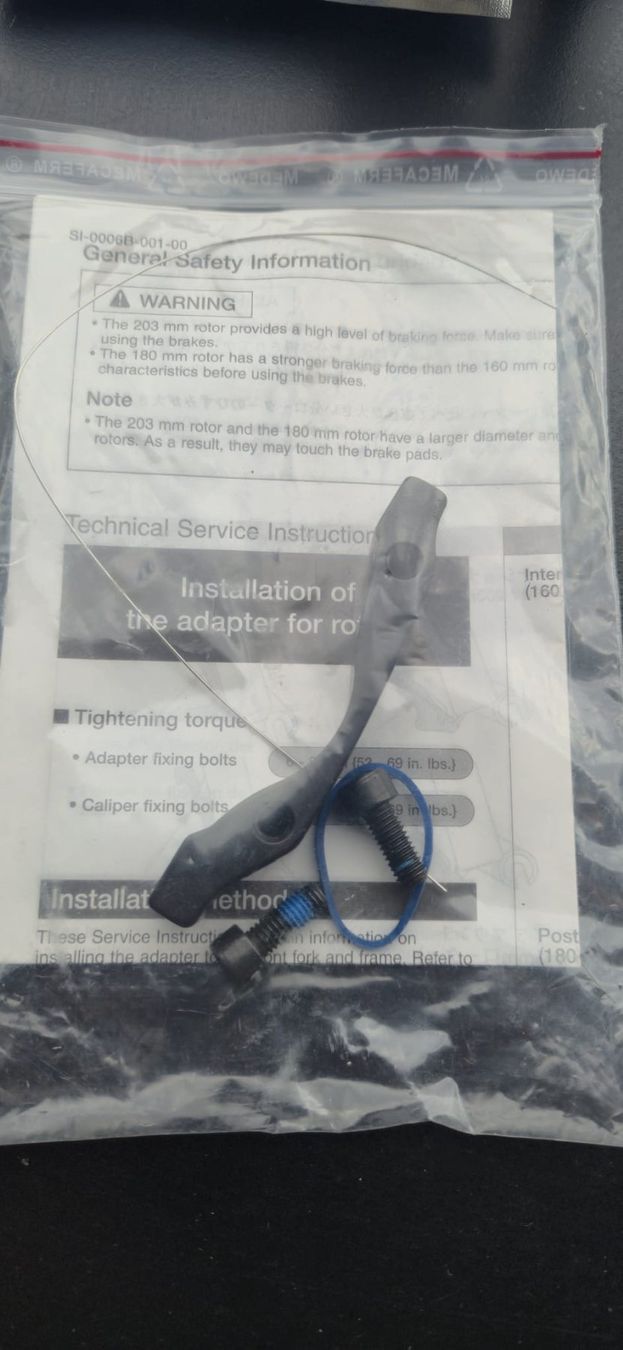 Ersatzteile: Scheibenbremsen adapter – Neu und originalverpackt aus Meilen von C.Greb