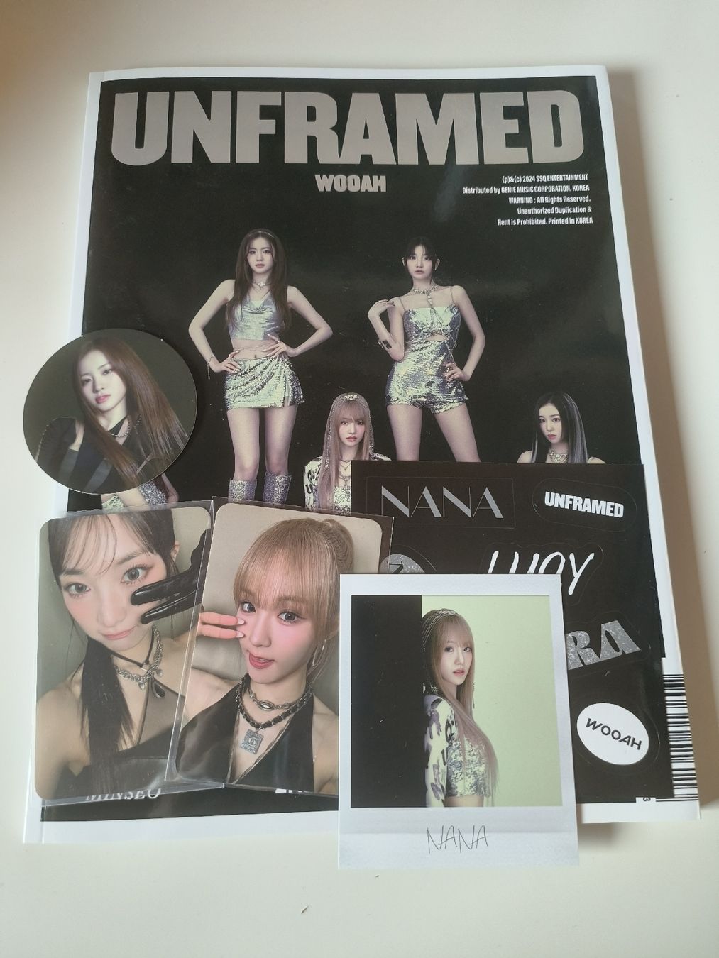 CD: WOOAH Unframed 2nd Mini Album – Nuovo (secondo la descrizione) da Zweisimmen venduto da val_2njg 1