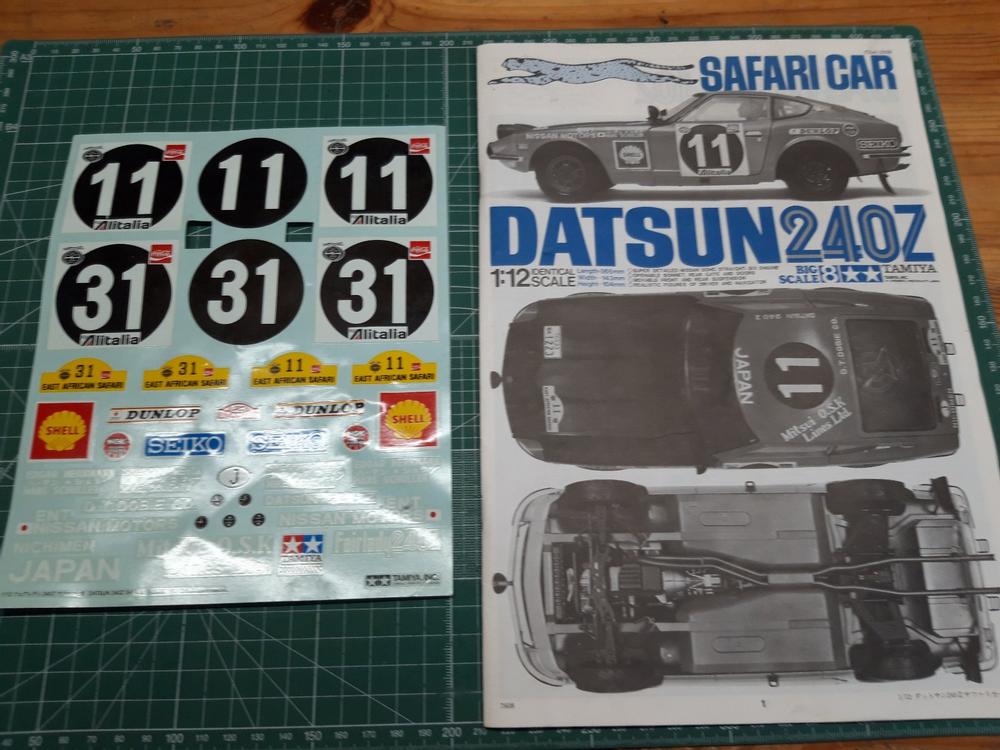 TAMIYA 12008 DATSUN 240Z SAFARI CAR 1/12 BAUSATZ