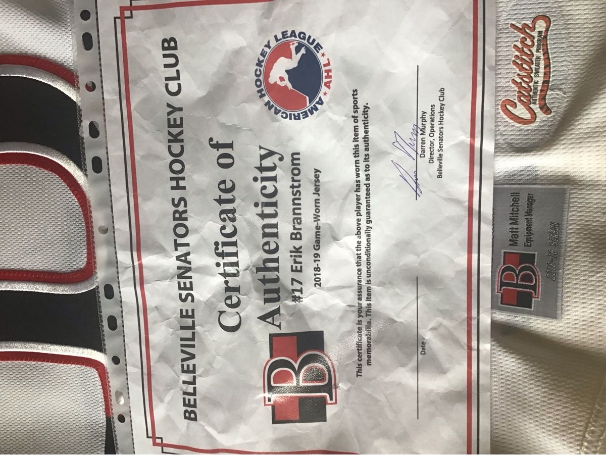 Gameworn Leibchen & Hosen: AHL rookie saison – Gebraucht aus La Chaux-de-Fonds von chri66 4