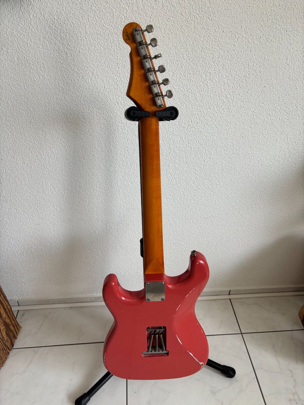 Strumenti musicali: Whitfill Custom Strat Style Fiesta Red – Usato da Kriens venduto da freeman777 3