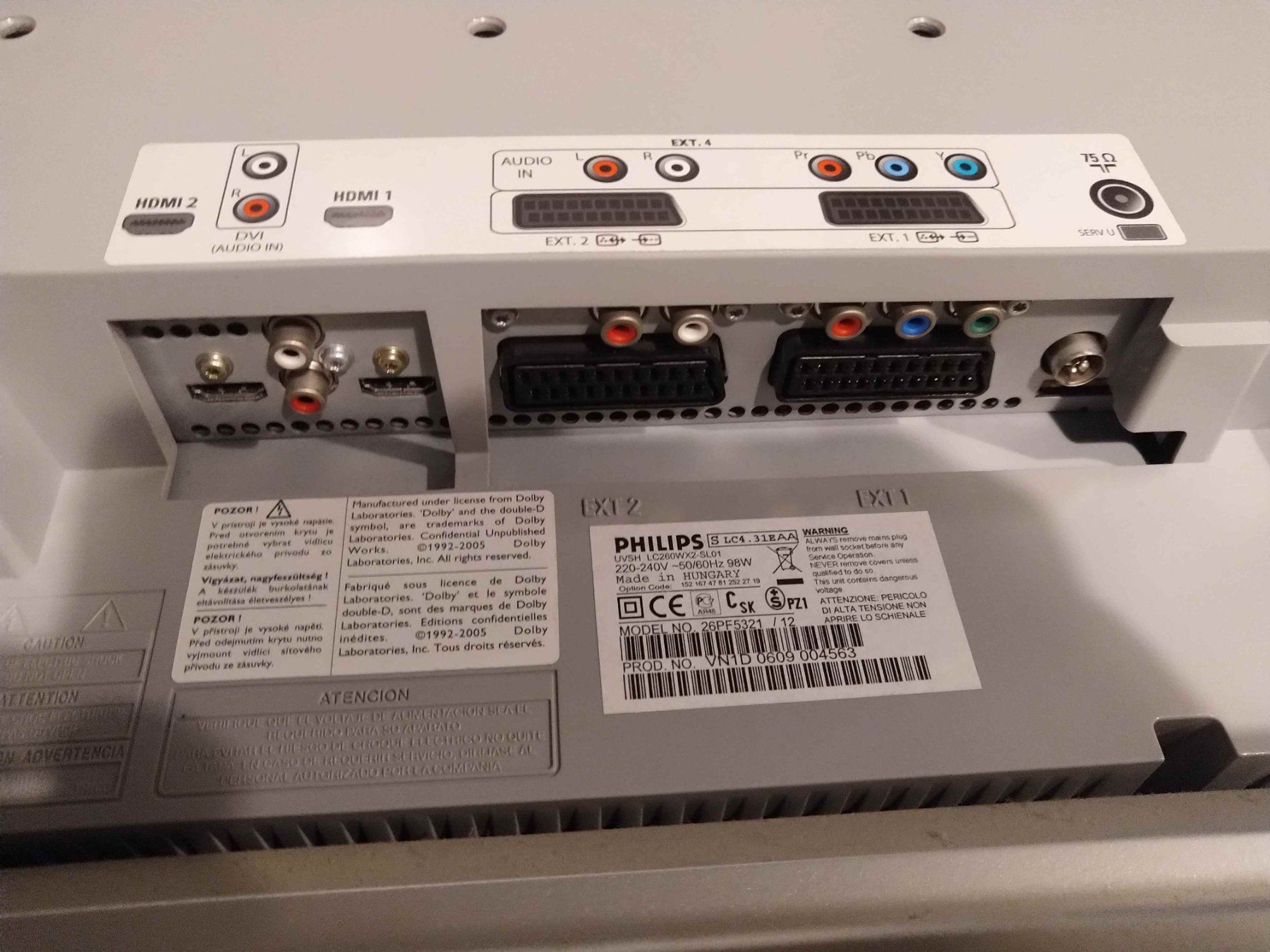 Philips Appareils TV: Philips TV Geräte LC260W – D'occasion à Hemishofen par Roefix94 1