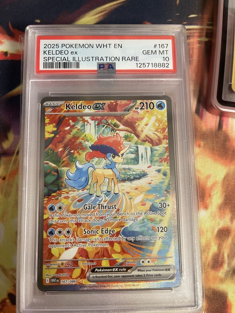 Pokémon Cartes à collectionner: Pokemon Keldeo ex SIR 167 Psa 10 – D'occasion à Breitenbach par KithusPokeKingdom
