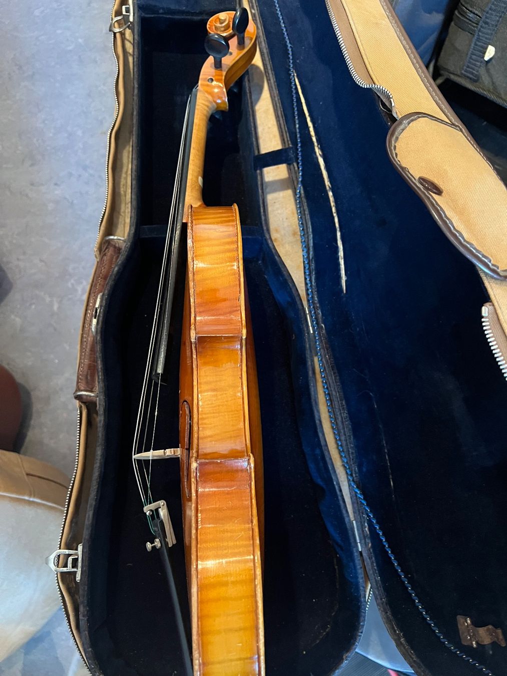 Musikinstrumente: Alte 4/4 Geige – Gebraucht aus Hochdorf von Brandnew 4