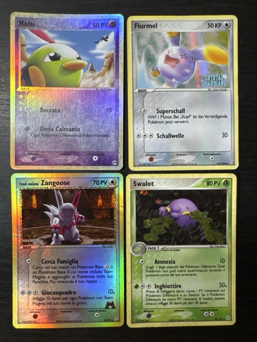 Pokémon Carte collezionabili: Bundle Holo Reverse Ex ära Pokémon cards  – Usato da Belprahon venduto da Rob_ain