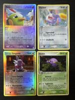 Bundle Holo Reverse Ex ära Pokémon cards 