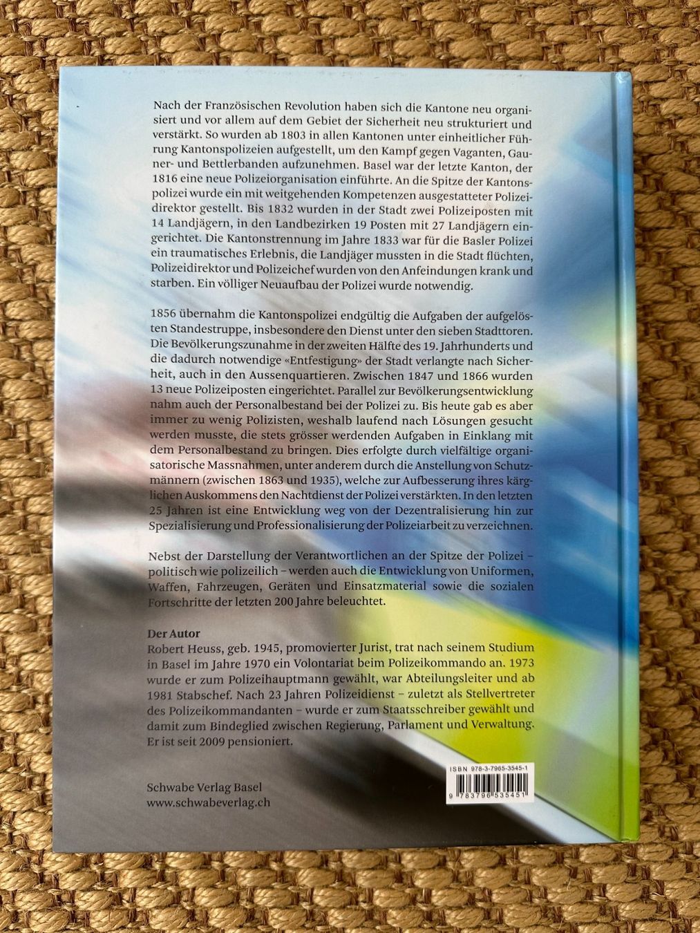 Libri: Basler Polizei 1816 - 2016 Schwabe Verlag – Nuovo (secondo la descrizione) da Rheinfelden venduto da Brise8 1
