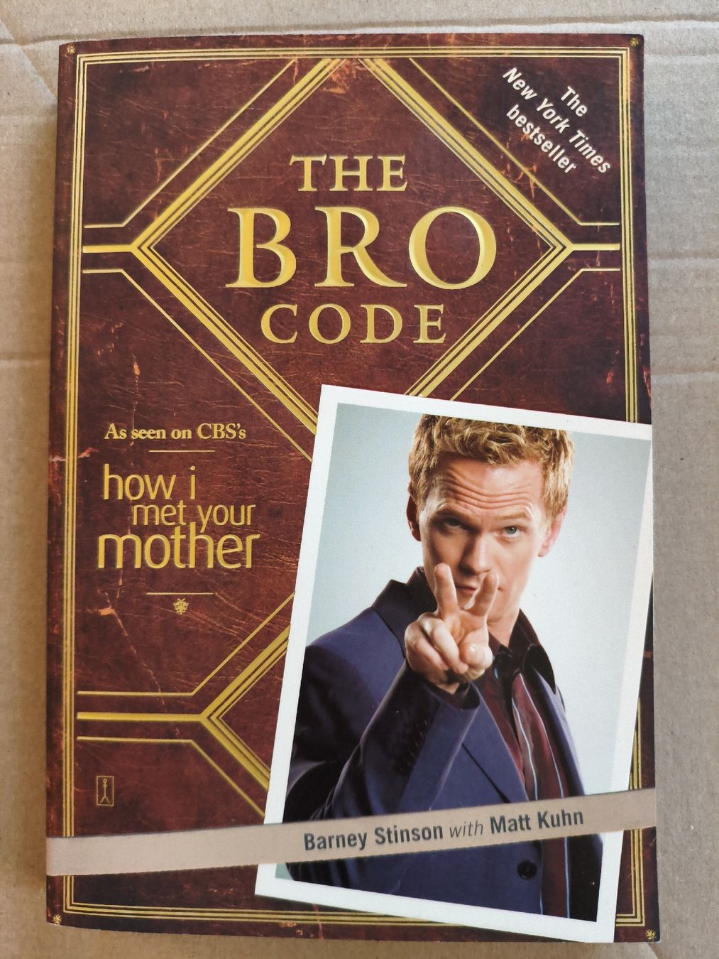 Libri: The Bro Code;  Barney Stinson, HIMUM; English Version – Usato da Embrach venduto da Tutanchamun_23