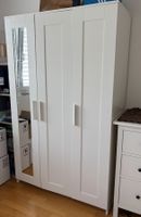 IKEA BRIMNES 3-Door Wardrobe – White, 117 × 190 cm