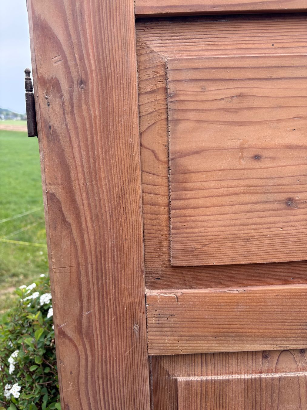 Porte: Antike Schranktüre mit Möbelschild – Usato da Schleinikon venduto da msfwmw2 2