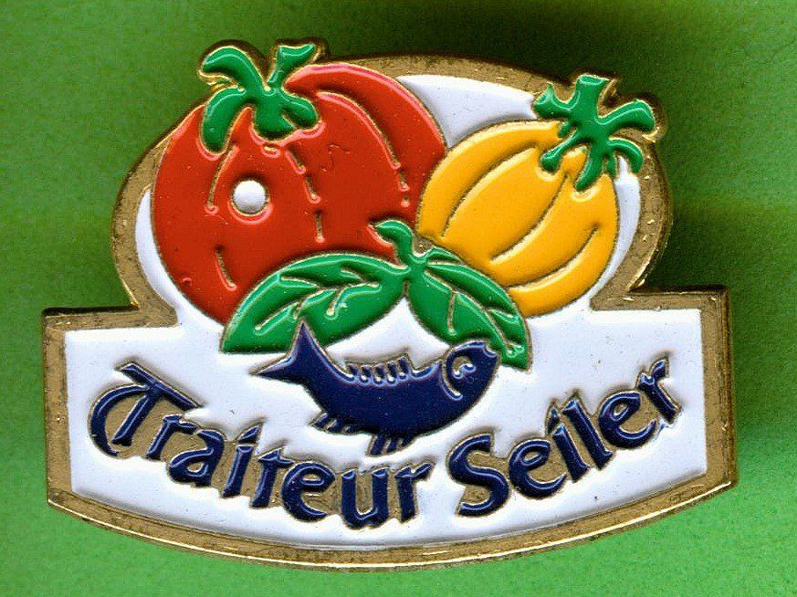 Placchette & Badge: Traiteur Seiler – Usato da Winterthur venduto da Sammleroase