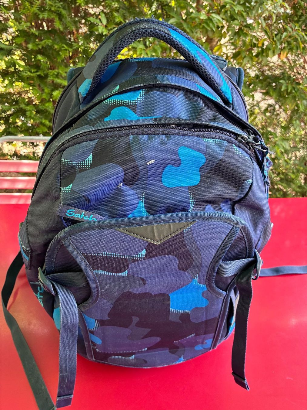 Satch Borse & Zaini: Satch Pack Schulthek blau / schwarz – Usato da Wettingen venduto da baeg_2000 2