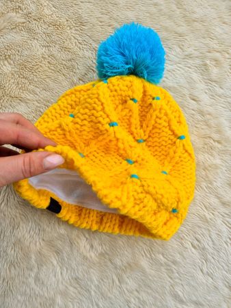 MÜTZE CAP KAPPE HUT ICEPEAK STRICKWARE BOMMEL TOP ZU JACKE