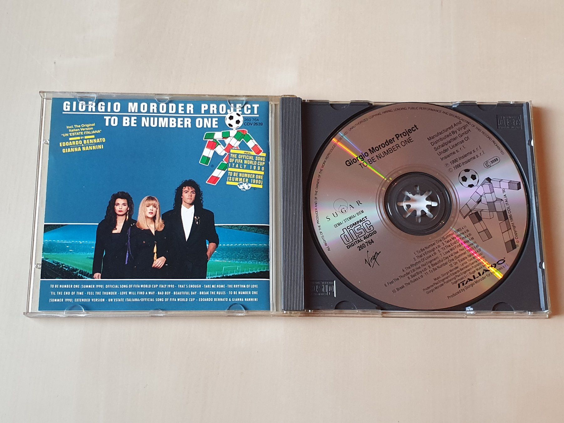 CDs: Giorgio Moroder Project to be Number one – Gebraucht aus Stansstad von collectorsshop 2