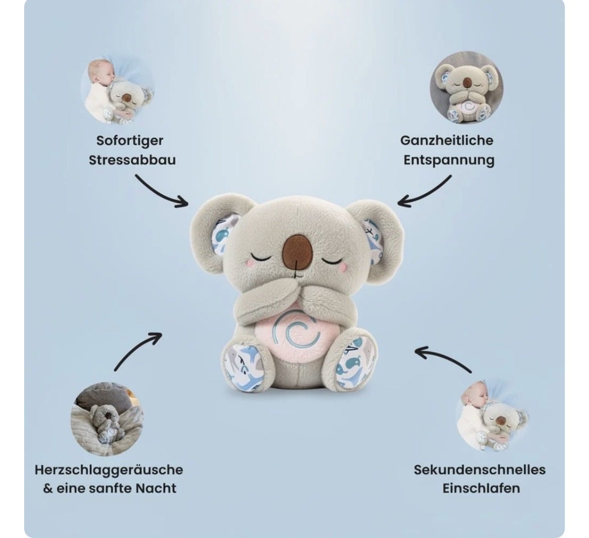 Spielzeuge: Schlaf Koala, Kuscheltier mit Atemfunktion – Neu und originalverpackt aus Schötz von Maumau83 2